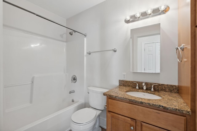 23-25 Deerfield Rd, Portland, ME 04101 - bathroom featuring vanity, toilet, and shower / bathtub combination