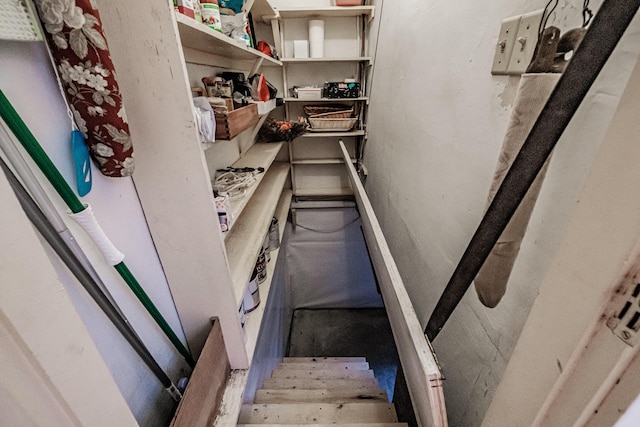 view of storage