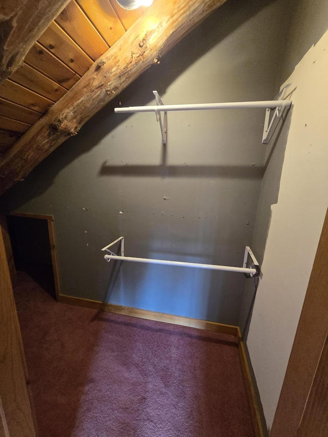 369 Hawes Bridge Rd, Prospect, ME 04981 - detailed view of carpet floors and baseboards