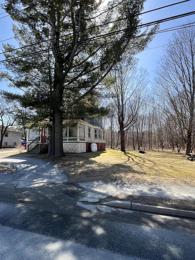 view of property exterior