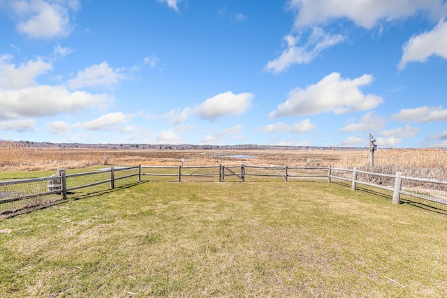 347 Webhannet Dr, Wells, ME 04090 - view of yard featuring a rural view and fence
