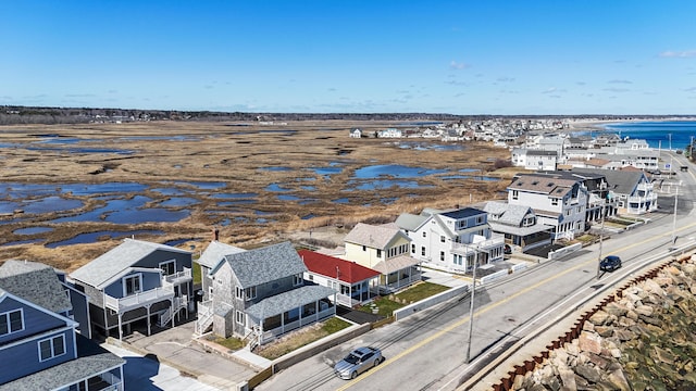 347 Webhannet Dr, Wells, ME 04090 - birds eye view of property featuring a residential view and a water view