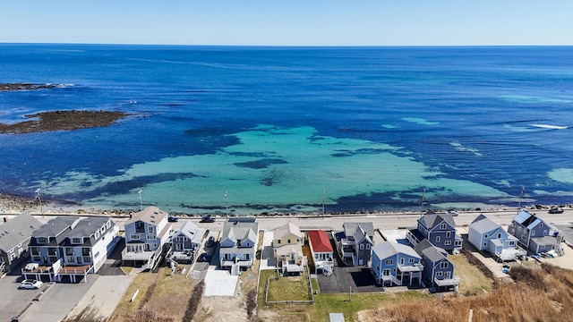 347 Webhannet Dr, Wells, ME 04090 - bird's eye view featuring a water view and a residential view