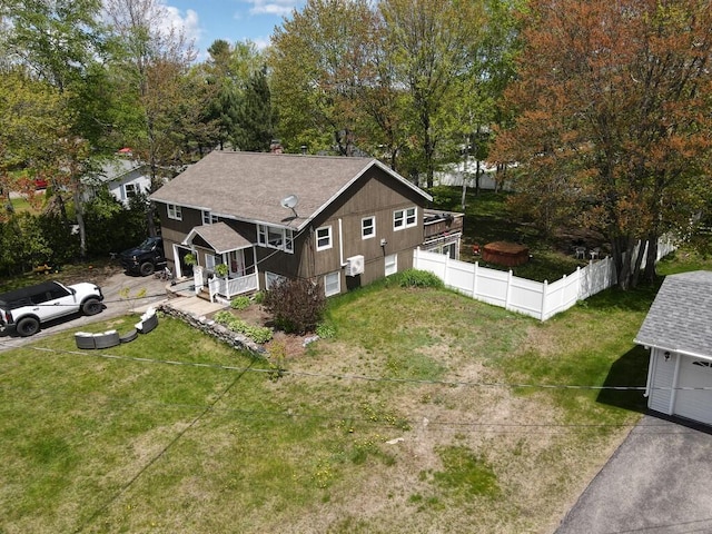 134 Minuteman Dr, Millinocket, ME 04462 - view from above of property