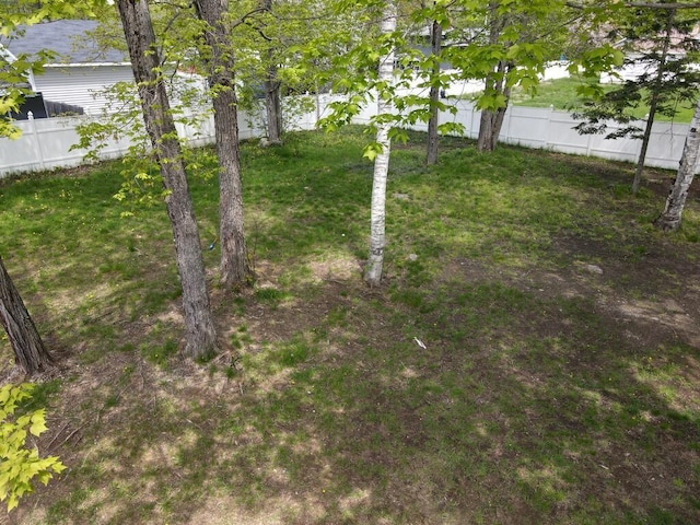 134 Minuteman Dr, Millinocket, ME 04462 - view of fenced backyard