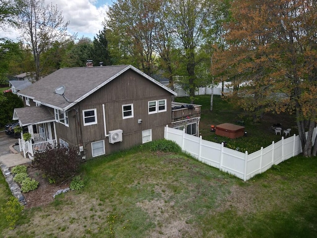 134 Minuteman Dr, Millinocket, ME 04462 - view of side of home featuring roof with shingles