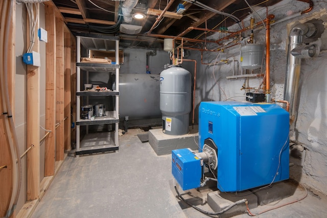 18 Trafton Ln, Kittery, ME 03904 - utility room featuring a heating unit