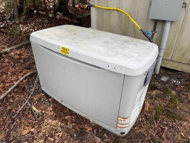 160 Pinkhams Cove Rd, Belgrade, ME 04917 - details featuring a power unit
