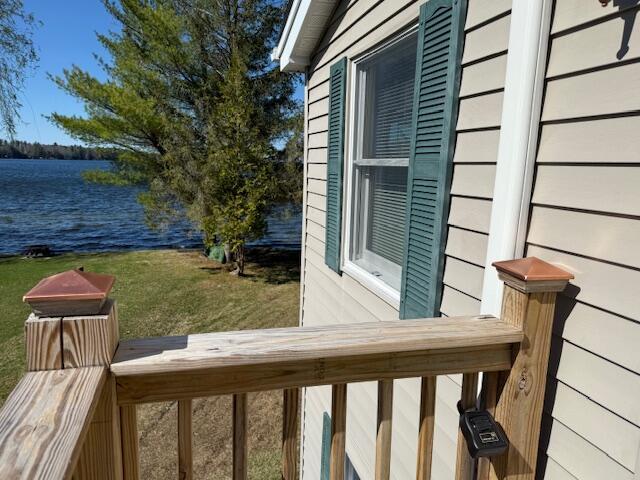 160 Pinkhams Cove Rd, Belgrade, ME 04917 - view of side of property with a water view
