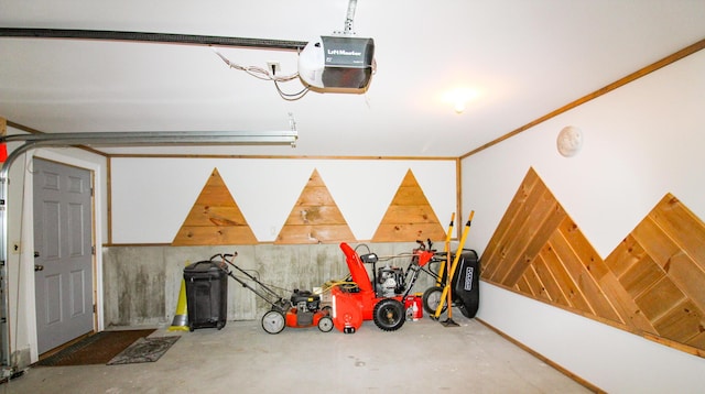 28 First St, Bethel, ME 04217 - garage with a garage door opener