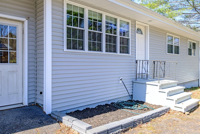 view of entrance to property