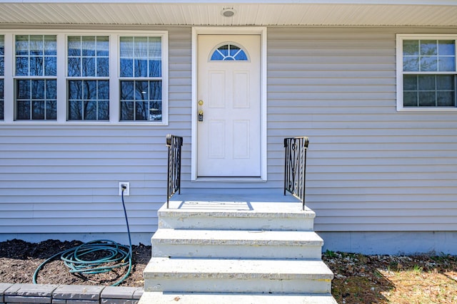 view of property entrance