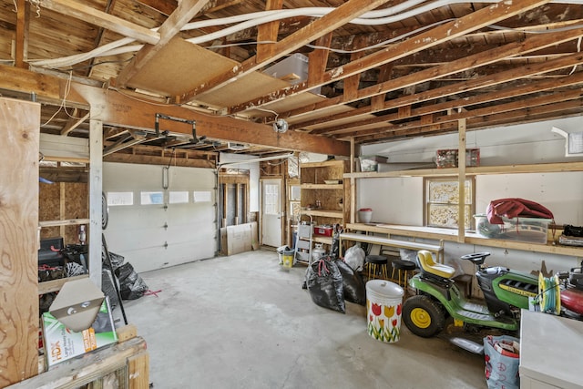 834 Main St, Bradley, ME 04411 - garage with a garage door opener