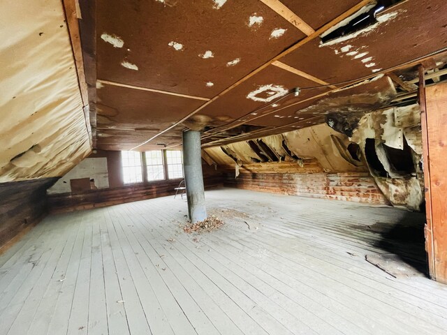 132 E Main St, Dover-Foxcroft, ME 04426 - view of attic