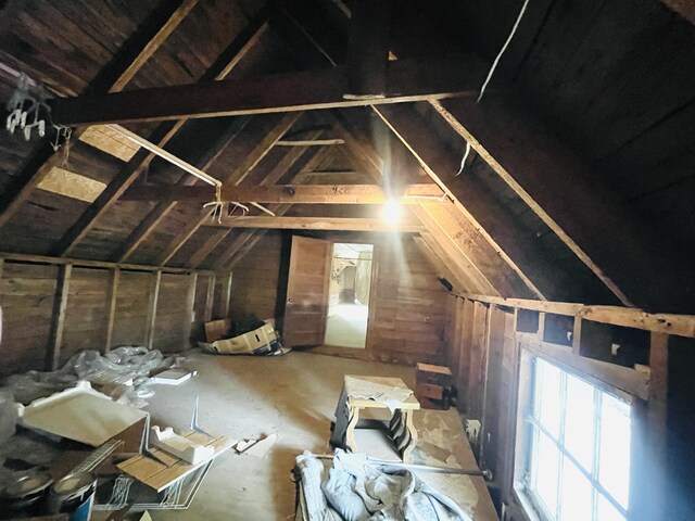 132 E Main St, Dover-Foxcroft, ME 04426 - view of attic