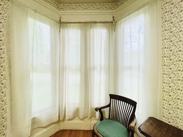 132 E Main St, Dover-Foxcroft, ME 04426 - living area featuring wood finished floors