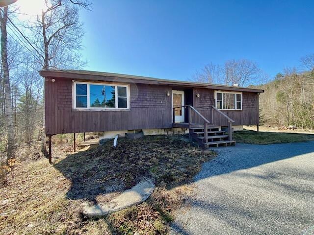 178 Maplecrest Rd, Parsonsfield, ME 04047 - view of single story home