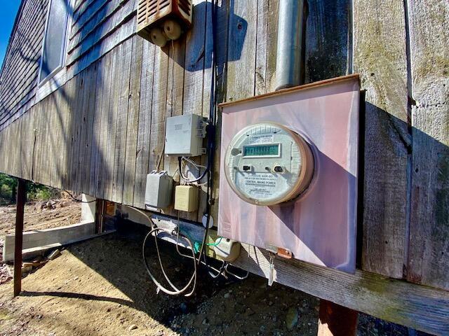 178 Maplecrest Rd, Parsonsfield, ME 04047 - exterior details featuring electric meter