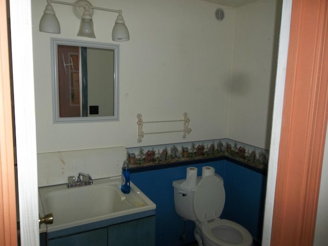 8 Varney Loop, Crawford, ME 04694 - bathroom featuring toilet and a sink