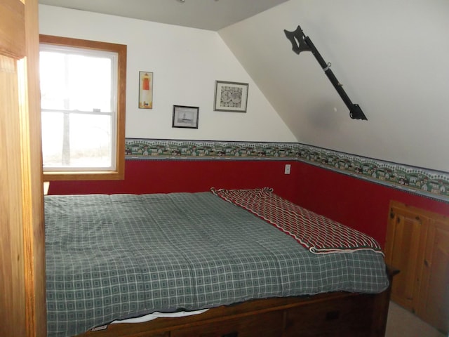 8 Varney Loop, Crawford, ME 04694 - bedroom with lofted ceiling