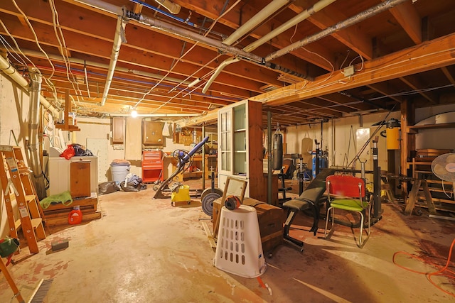 927 Pleasant St, Blue Hill, ME 04614 - view of unfinished basement