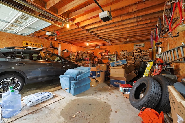927 Pleasant St, Blue Hill, ME 04614 - garage with a garage door opener