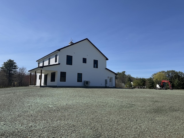 view of home's exterior