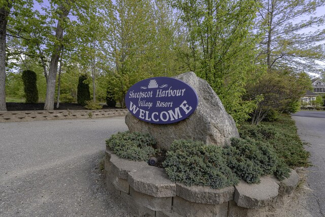 302 Eddy Rd Unit 302, Edgecomb, ME 04556 - view of community sign