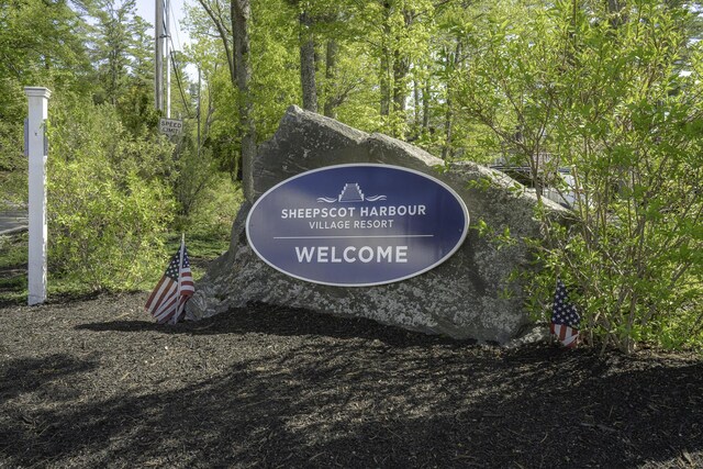 302 Eddy Rd Unit 302, Edgecomb, ME 04556 - view of community sign