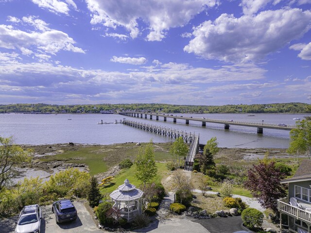 302 Eddy Rd Unit 302, Edgecomb, ME 04556 - dock with a water view