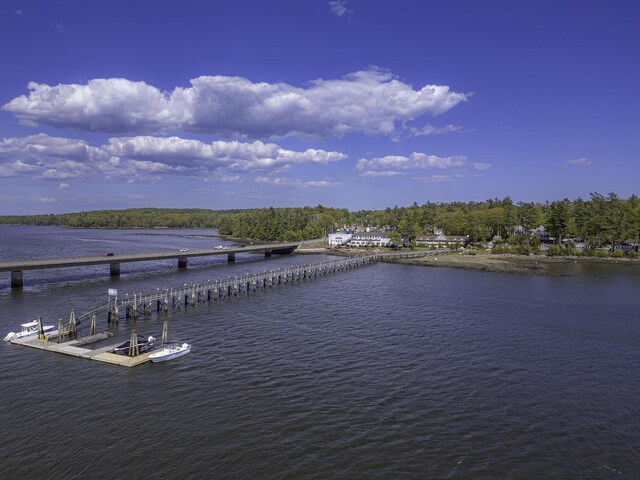 302 Eddy Rd Unit 302, Edgecomb, ME 04556 - dock area featuring a water view