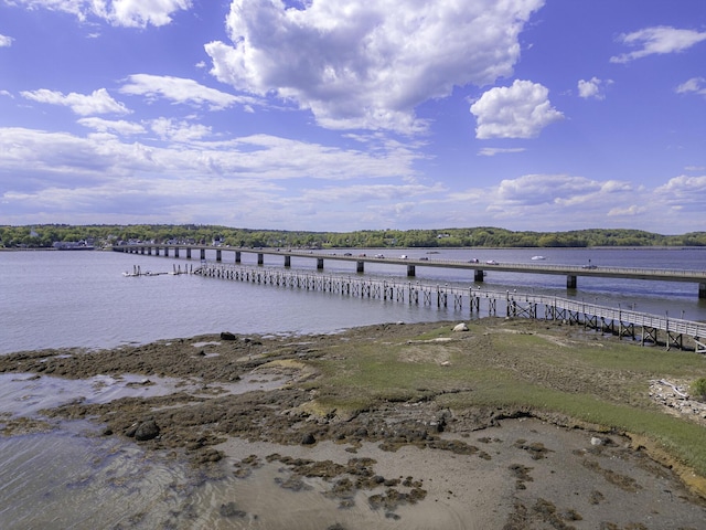 302 Eddy Rd Unit 302, Edgecomb, ME 04556 - dock featuring a water view