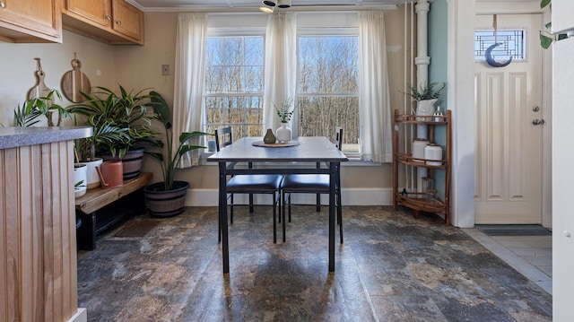 4 Burgess Rd, Guilford, ME 04443 - dining room with baseboards