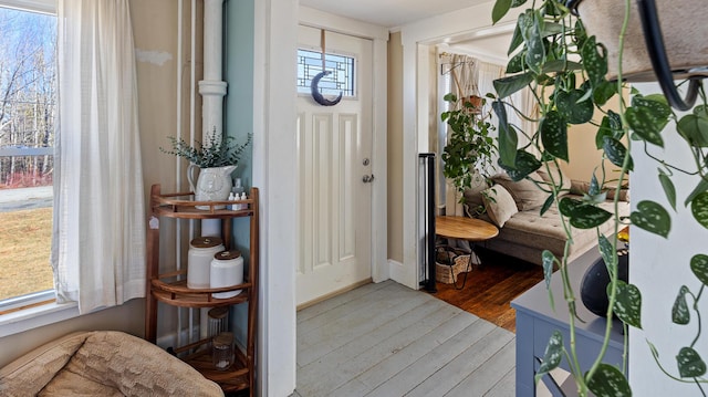 4 Burgess Rd, Guilford, ME 04443 - entryway featuring light wood-type flooring