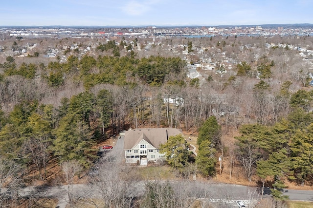 51 Woodland Rd Unit 1, Cape Elizabeth, ME 04107 - aerial view