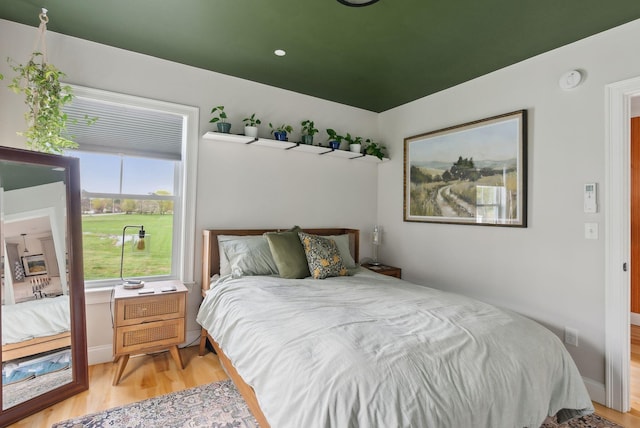 66 Evans St Unit 12, South Portland, ME 04106 - bedroom featuring light wood finished floors