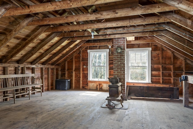 294 E Pond Rd, Jefferson, ME 04348 - view of unfinished attic