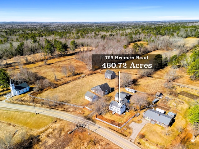795 Bremen Rd, Waldoboro, ME 04572 - aerial view