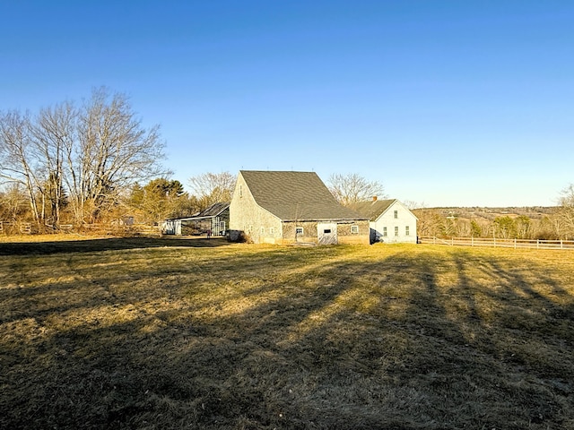 795 Bremen Rd, Waldoboro, ME 04572 - view of yard featuring fence