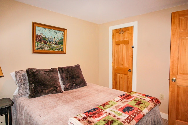 4 Bobs Way, Bethel, ME 04217 - carpeted bedroom featuring baseboards