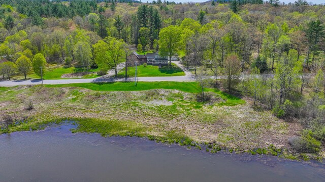 257 S Rumford Rd, Rumford, ME 04276 - view of subject property featuring a forest and a large body of water