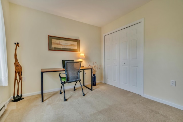 23 Winterberry Ct Unit 23, Cumberland, ME 04021 - carpeted office with baseboards
