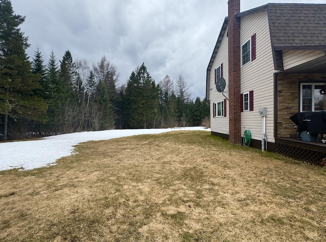4197 Aroostook Rd, Winterville Plt, ME 04739 - view of yard featuring a view of trees