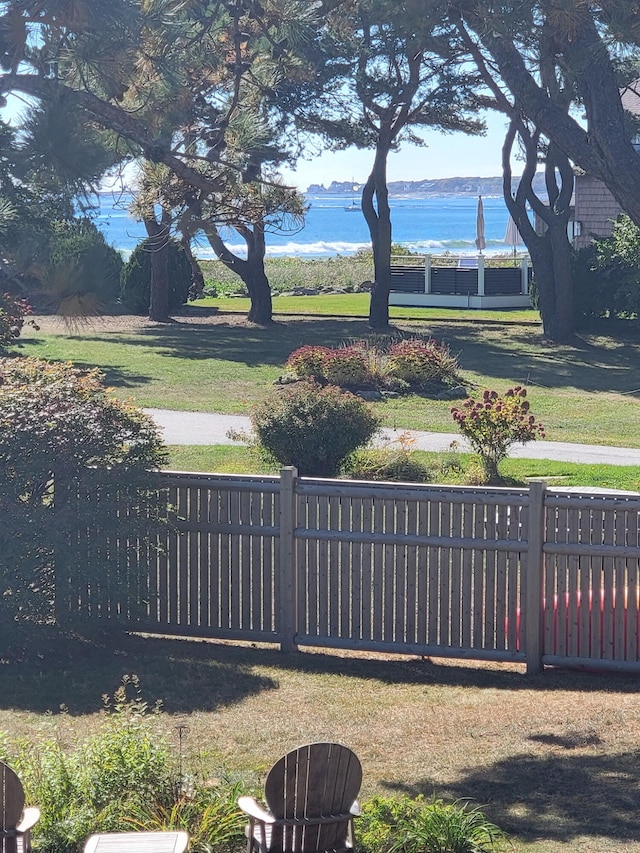 1081 Kings Hwy, Kennebunkport, ME 04046 - view of yard with a water view