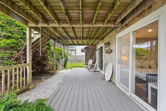 1081 Kings Hwy, Kennebunkport, ME 04046 - view of deck