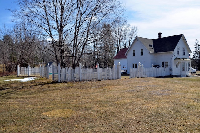 23 Park St, West Paris, ME 04289 - exterior space featuring fence