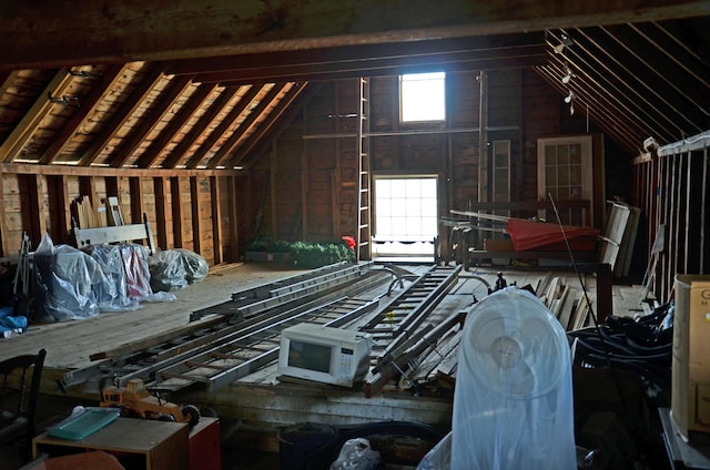 23 Park St, West Paris, ME 04289 - view of attic