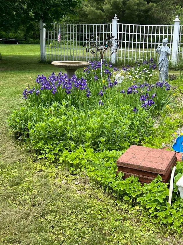 23 Park St, West Paris, ME 04289 - view of yard featuring fence