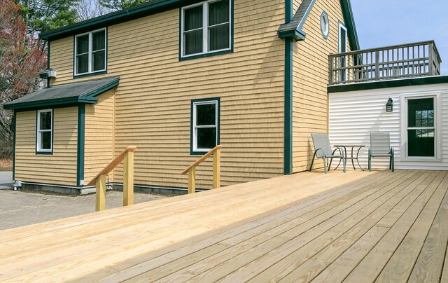view of deck
