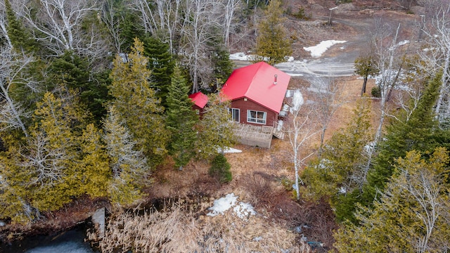 119 W Conroy Lake Rd, Monticello, ME 04760 - drone / aerial view
